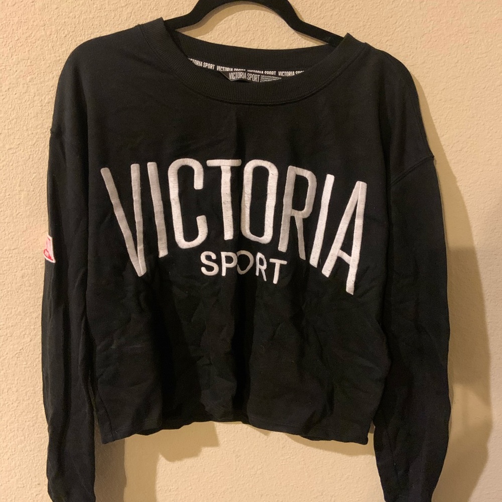 Pullover Cropped Sweatshirt